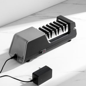 3 stage electric knife sharpener with adapter