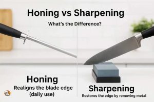 Sharpening vs Honing: What’s the Difference? Complete Knife Care Guide
