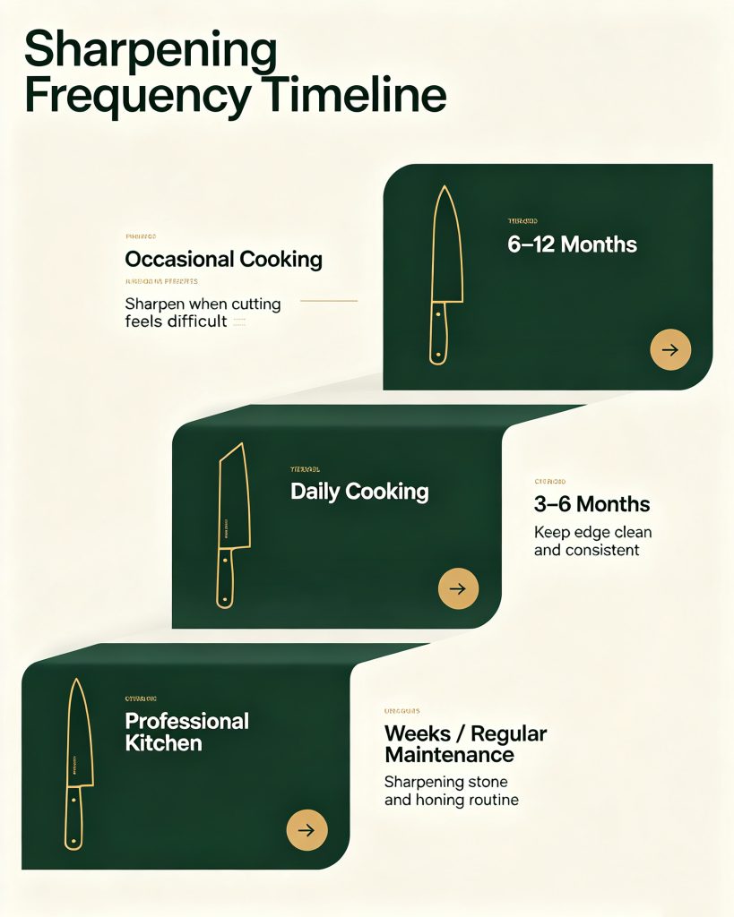 Sharpening Frequency Timeline
